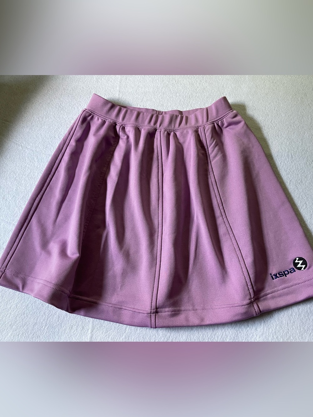 Ixspa Lavender Pink Circle Skirt with Pleated Detail